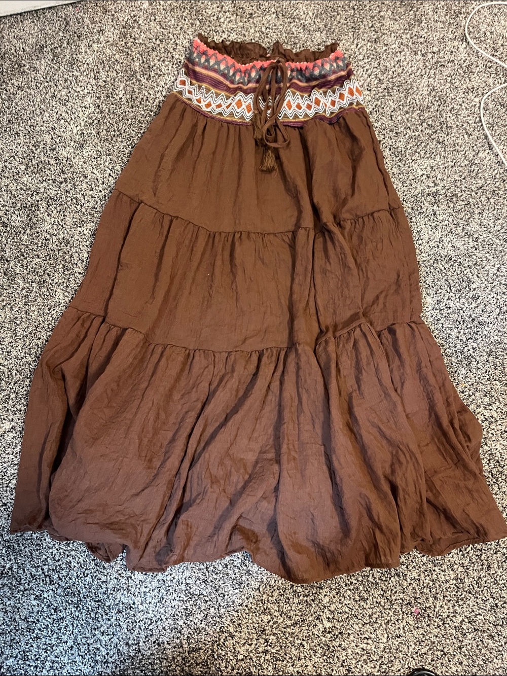 NWOT skirt/strapless dress